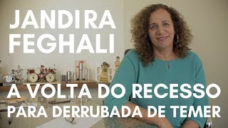 Jandira Feghali  A volta do recesso para derrubar Temer [upl. by Schear]