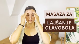 Masaža za lajšanje glavobola [upl. by Brecher]