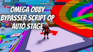 o mega obby auto Stage bypass script [upl. by Luahs179]