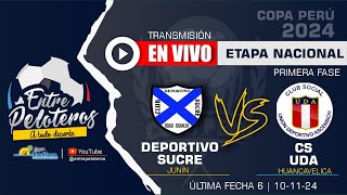 DEPORTIVO SUCRE vs CS UDA  Etapa Nacional  FECHA 6 [upl. by Yspyg]