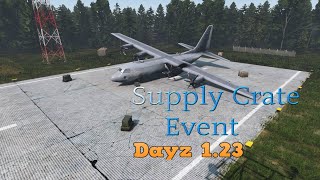 Dayz  Static supply drop crate event [upl. by Sukram]