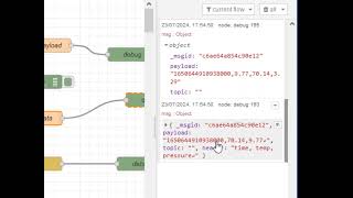 Filter IOTMQTT Data Using NodeRed [upl. by Theta]