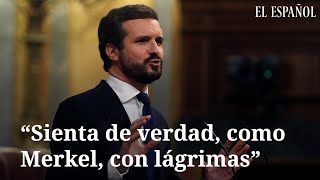 Casado critica a Sánchez por felicitar las quotfiestas del afectoquot y no la quotNavidadquot [upl. by Zerelda]