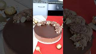 TARTA DE FERRERO ROCHER SIN HORNO 🎄 ❤️ LaDulcepedia [upl. by Xenia937]