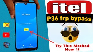 Itel p36 frp lock  Bypass Frp lock on Itel p36 Remove Google account lock for Itel p36 w6501unlock✅ [upl. by Ardnekan]