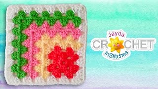 Mitered Granny Square Crochet Pattern amp Tutorial [upl. by Diarmid]