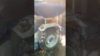 Farmtrac 60 HP tractor air compressor attach🚜👍 shorts [upl. by Ayk]