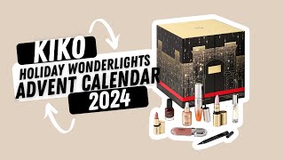 KIKO Milano Holiday Wonderlights Advent Calendar 2024 beautycalendars [upl. by Nordek558]