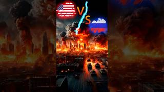 ⚔️🇺🇸 vs 🇷🇺 Batalla de Titanes ¿Quién Dominaría 🌐 curiosidades estadosunidos rusia guerra [upl. by Eedak]