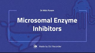 Microsomal Enzyme Inhibitors Ciprofloxacin Erythromycin Chloramphenicol [upl. by Eerual]