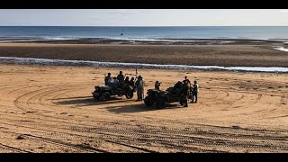 Commémorations du Dday  à BernièressurMer une cérémonie dédiée à une plage du secteur canadien [upl. by Eniawed]