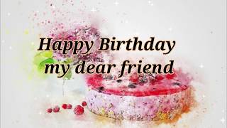 Birthday Messages For Friends Happy Birthday Wishes for Friends with Images for Whatsapp amp Facebook [upl. by Hgielrac]