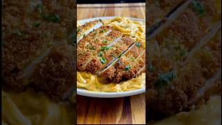 Fried Chicken Creamy Pasta asmr fyp pasta shorts food cooking indiancookingbuddy [upl. by Dorison]