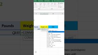 Formula to Calculate Body Mass Index BMI In Excel short education [upl. by Tedi]