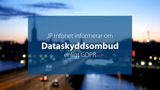 Dataskyddsombud  Vad ingår i uppdraget [upl. by Arlon]