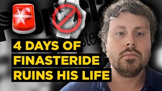 4 DAYS of Finasteride Use Hair Loss Drug DESTROYS This Mans LIFE  Eriks PFS Experience [upl. by Nylirehc]