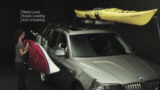 Thule Hullavator Load Assist Kayak Carrier Demonstration [upl. by Chuah]