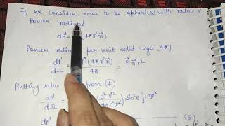 Radiation from an accelerated charge at low velocity non relativistic charge larmors formula [upl. by Dunlavy]