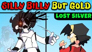 Friday Night Funkin Silly Billy But LOST SILVER vs GOLD  Cutscenes  VS Yourself Cover FNF Mod [upl. by Leavitt]