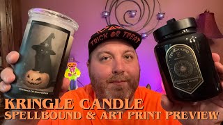 Get Spooked With Kringle Candle Halloween Spellbound Collection And Ombre Painted Jars [upl. by Htaek]