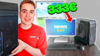 ich baue das GÜNSTIGSTE Gaming Setup der Welt für 333€ [upl. by Aivad]