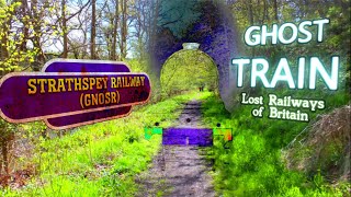 Ghost Train Strathspey Railway Scotland [upl. by Aynotahs]