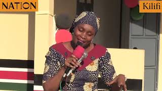 Malindi MP Amina Mnyazi urges evicted families to accept compensation for airport expansion [upl. by Torbert]