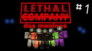 MENINOS ASSALTAM ALIENÍGENAS  LETHAL COMPANY ROBLOX 1 [upl. by Yrokcaz877]