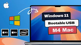 How to Create a Windows 10 or 11 Bootable USB drive on a Mac 2024 Updated Guide [upl. by Cioban473]