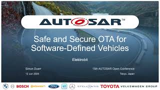 09 Elektrobit Safe And Secure OTA For SDV by Duerr [upl. by Meris961]