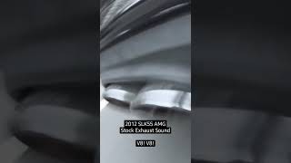 2012 SLK55 AMG R172 stock exhaust sound [upl. by Notlim553]