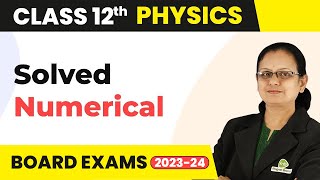 Electrostatics  Solved Numerical  Class 12 Physics 202223 [upl. by Richey397]