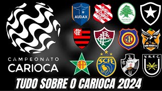 SAIBA TUDO SOBRE O CARIOCA 2024  ONDE ASSISTIR COMO ESTÃO TODOS OS CLUBES  REGULAMENTO [upl. by Aytnahs]