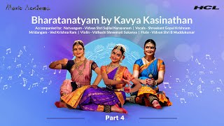 Bharatanatyam by Kavya Kasinathan  HCL Concerts  The Music Academy Madras​ [upl. by Bathilda]