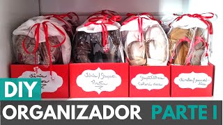 Organizador de sapatos  Parte I DIY  Faça você mesmo [upl. by Fortuna]