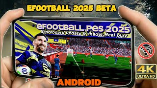 EFOOTBALL™PES 2025 VERSION BÊTA FOR PPSSPP [upl. by Waligore246]