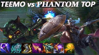 TEEMO vs PANTHEON TOP BUILD  COUNTER PANTHEON TOP PICK [upl. by Nylak614]