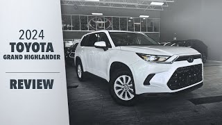 2024 SUV of the Year in Canada 2024 Toyota Grand Highlander XLE AWD [upl. by Haff]