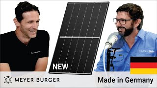 New German SOLAR PANEL  Meyer Burger Review [upl. by Selway273]