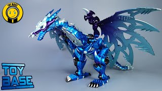 【Ice Dragon Megatron】Jiangxing Transformers BW Cold Dragon Matai Beast01B Cryotek Dragon robot toys [upl. by Kaufmann]