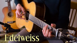 Edelweiss  The Sound of Music fingerstyle guitar [upl. by Aciraa]