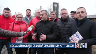 SOCIAL DEMOCRATII DE VORBA CU SATENII DIN N TITULESCU [upl. by Kloster]