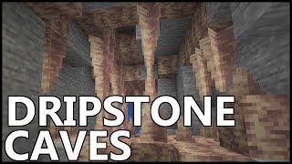 Where To Find DRIPSTONE CAVES In Minecraft [upl. by Kinsley232]