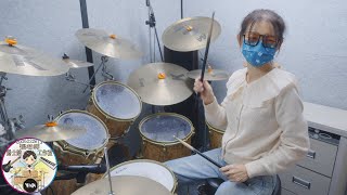 伍佰 amp China Blue 被動 Live Drum cover by育彤 [upl. by Yenots743]