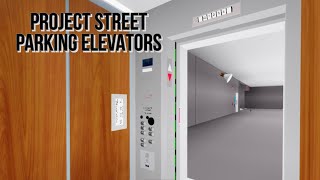 Project Street Parking Elevators  Roblox [upl. by Cleasta]