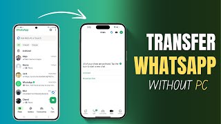 Transfer WhatsApp Data from Android to iPhone without PC [upl. by Arden]