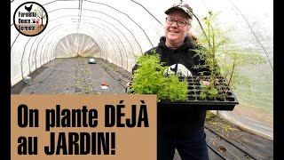 Vlog jardinage 🍅🌶️ On plante déjà au jardin début mai 331 [upl. by Cam55]