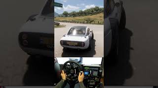 Drag Race GINETTA G10 RM  Forza Horizon 5 steeringwheel shorts [upl. by Burnham]