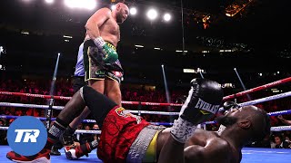 Tyson Fury vs Deontay Wilder 3  2021 Fight of the Year [upl. by Wallach]