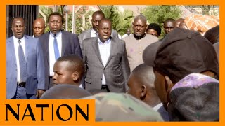 Moment Fred Matiang’i was released from DCI headquarters [upl. by Leumas504]